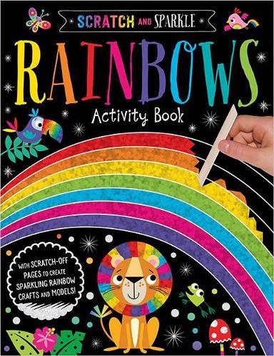 Паперова книга «Scratch and Sparkle Rainbows», автор Емі Боксшолл - фото №1
