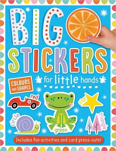 Бумажная книга «Big Stickers for Little Hands Colours and Shapes», автор Эми Боксхолл - фото №1