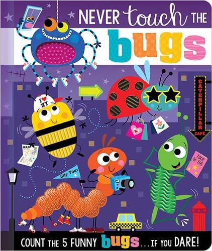 Паперова книга «Never Touch the Bugs», автор Розі Грінінг - фото №1