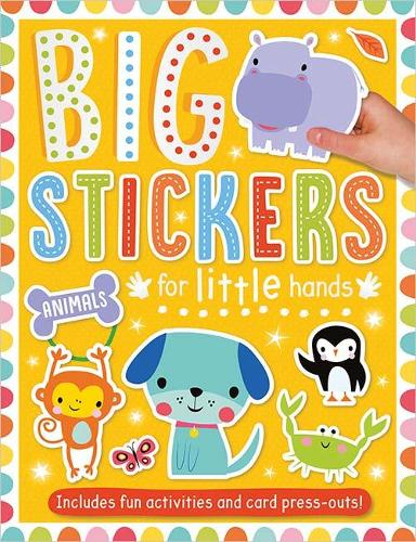 Паперова книга «Big Stickers for Little Hands Animals», автор Емі Боксшолл - фото №1