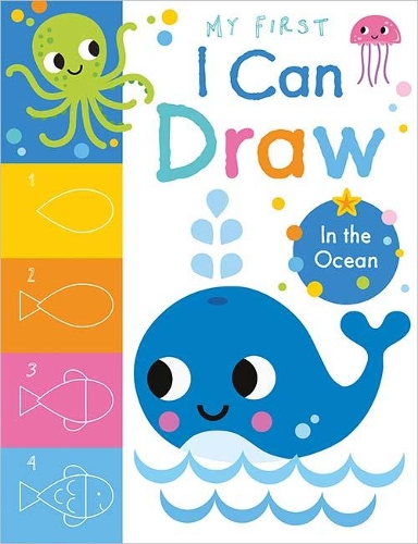 Паперова книга «My First I Can Draw In the Ocean», автор Емі Боксшолл - фото №1