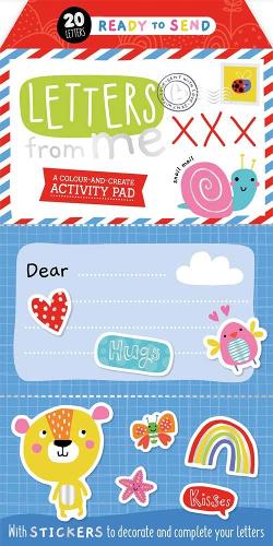 Бумажная книга «Letters from Me: A Colour-and-Create Activity Pad», авторов Эми Боксхолл, Make Believe Ideas - фото №1