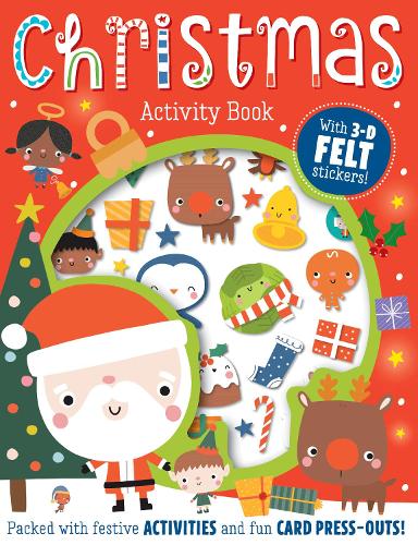 Паперова книга «Christmas Activity Book», авторів Емі Боксшолл, Make Believe Ideas - фото №1