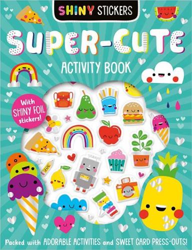 Паперова книга «Shiny Stickers Super-Cute Activity Book», автор Make Believe Ideas - фото №1