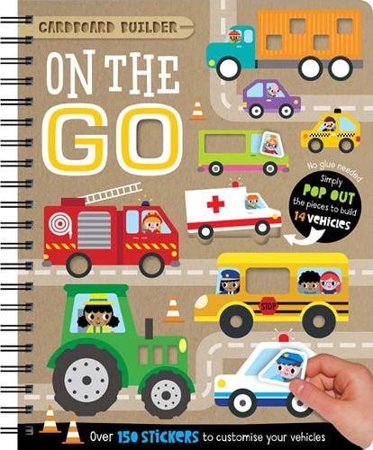 Бумажная книга «Cardboard Builder On the Go», автор Make Believe Ideas - фото №1