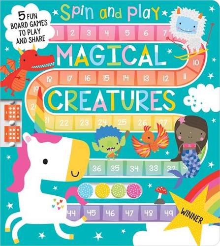 Бумажная книга «Spin and Play Magical Creatures», авторов Make Believe Ideas, Патрик Бишоп - фото №1