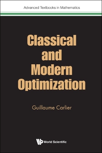 Бумажная книга «Classical And Modern Optimization», автор Гийом Карлье - фото №1