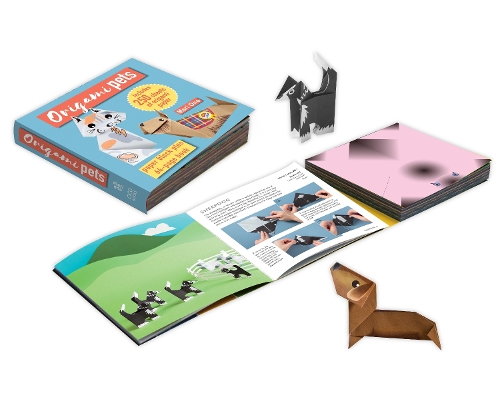Паперова книга «Origami Pets: Paper Block Plus 64-Page Book», автор Марі Оно - фото №1