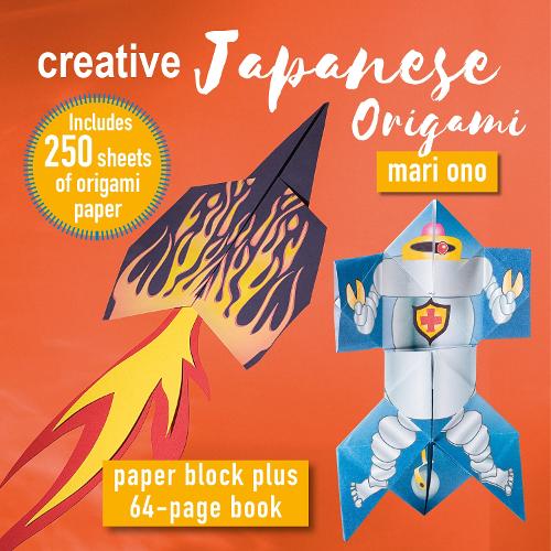 Бумажная книга «Creative Japanese Origami: Paper Block Plus 64-Page Book», автор Мари Оно - фото №1
