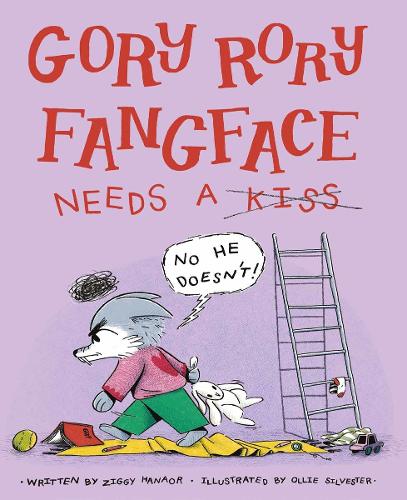 Паперова книга «Gory Rory Fangface Needs a Kiss», автор Зіггі Ханаор - фото №1