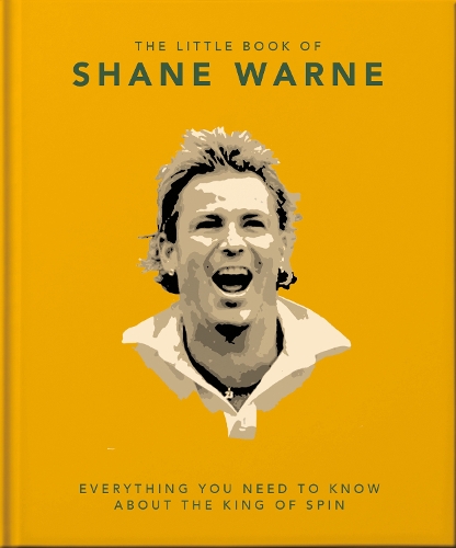 Бумажная книга «The Little Book of Shane Warne: Everything you need to know about the king of spin», автор Orange Hippo! - фото №1