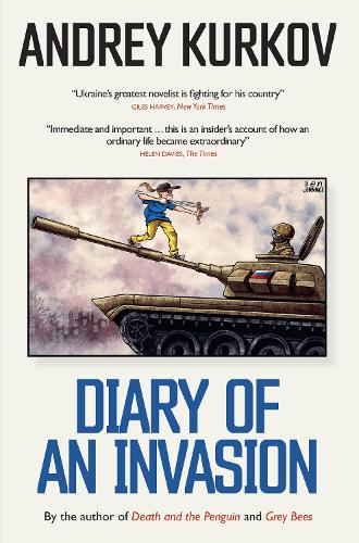 Паперова книга «Diary of an Invasion», автор Андрій Курков - фото №1