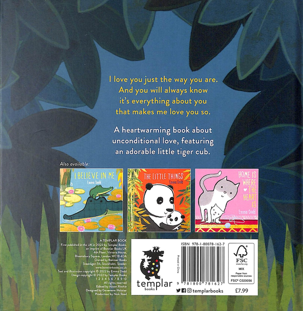 Бумажная книга «Just the Way You Are», автор Эмма Додд - фото №1