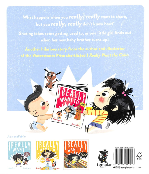 Паперова книга «I Really Want to Share», автор Саймон Філіп - фото №1
