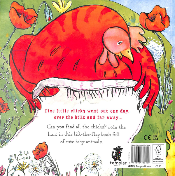Бумажная книга «Five Little Chicks», автор Лили Мюррей - фото №1