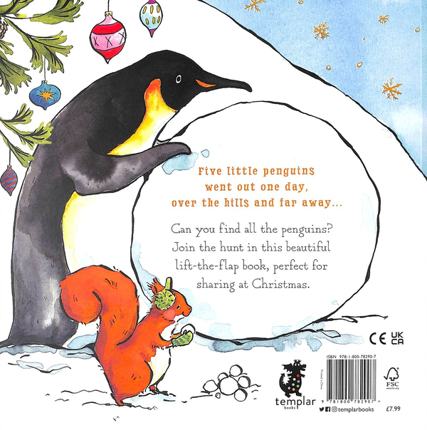 Паперова книга «Five Little Penguins», автор Лілі Мюррей - фото №1