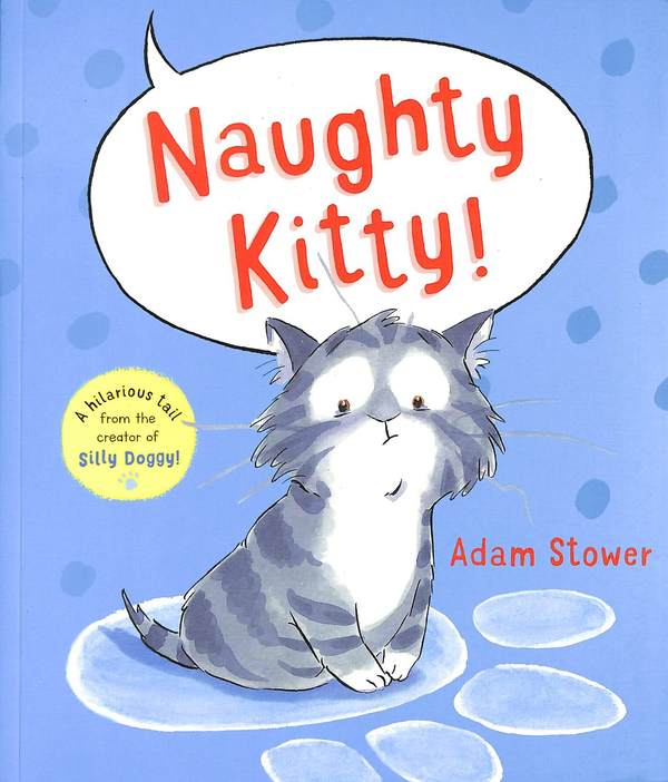Паперова книга «Naughty Kitty!», автор Адам Стовер - фото №1
