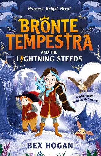 Бумажная книга «Bronte Tempestra and the Lightning Steeds», автор Бекс Хоган - фото №1