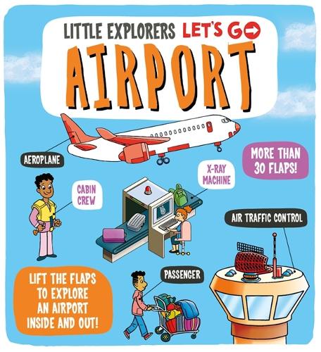 Бумажная книга «Little Explorers: Let's Go! Airport», автор Dynamo Ltd. - фото №1