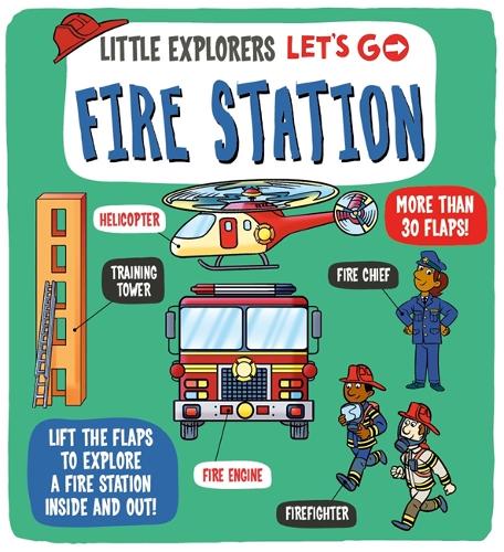 Бумажная книга «Little Explorers: Let's Go! Fire Station», автор Dynamo Ltd. - фото №1