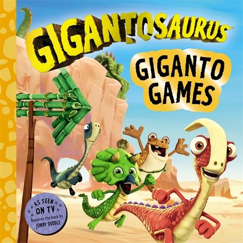Бумажная книга «Gigantosaurus – Giganto Games», автор Cyber Group Studios - фото №1