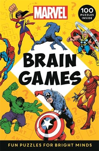 Паперова книга «Marvel Brain Games: Fun puzzles for bright minds», автор Marvel Entertainment International Ltd - фото №1