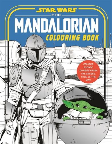 Паперова книга «Star Wars: The Mandalorian Colouring Book: Featuring Grogu, Din Djarin, Ahsoka and more!», автор Волт Дісней - фото №1