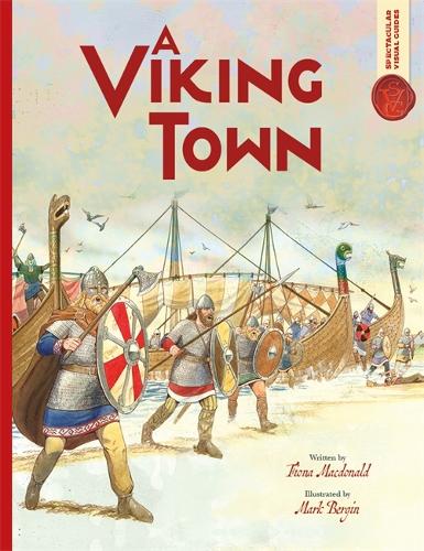 Бумажная книга «Spectacular Visual Guides: Viking Town», автор Фиона Макдональд - фото №1