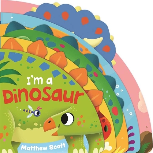 [object Object] «I'm a Dinosaur: A dinky shaped board book packed with favourite dinosaurs!», автор Рут Саймонс - фото №1