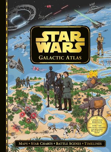 Бумажная книга «Star Wars: Galactic Atlas: Updated edition with 7 new locations and content encompassing Rogue One to Andor», авторов Эмиль Фортун, Пэдди Кемпшолл - фото №1