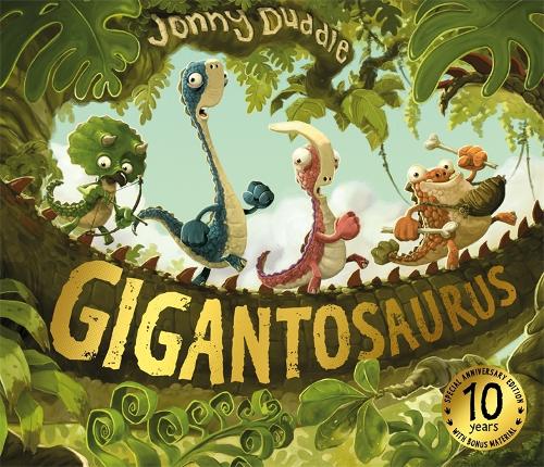Бумажная книга «Gigantosaurus: 10th Anniversary Edition», автор Джонни Даддл - фото №1