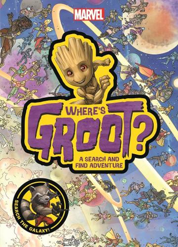 Бумажная книга «Where's Groot?: A Marvel search-and-find activity book», автор Marvel Entertainment International Ltd - фото №1