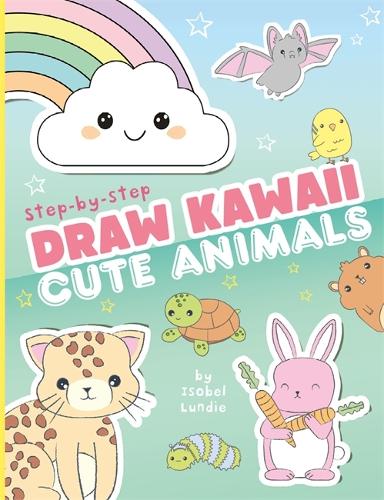 Паперова книга «Draw Kawaii: Cute Animals», автор Ізобель Ланді - фото №1