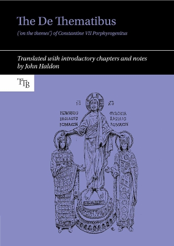 Бумажная книга «The De Thematibus ('on the themes') of Constantine VII Porphyrogenitus: Translated with introductory chapters and notes», автор Джон Хэлдон - фото №1