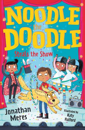 Паперова книга «Noodle the Doodle Steals the Show», автор Джонатан Мерес - фото №1
