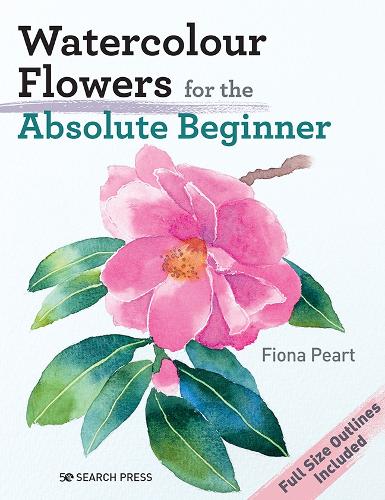 Бумажная книга «Watercolour Flowers for the Absolute Beginner», автор Фиона Пирт - фото №1