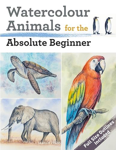 Бумажная книга «Watercolour Animals for the Absolute Beginner», автор Мэтью Палмер - фото №1