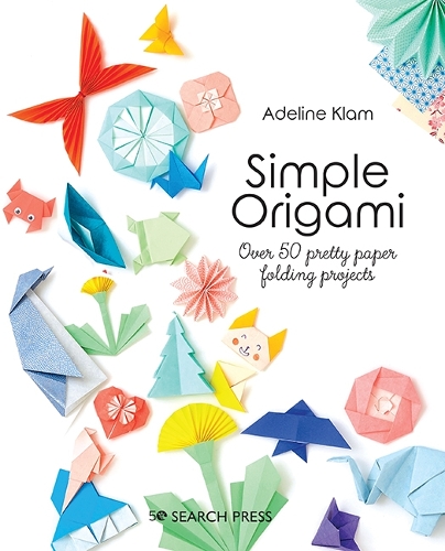 Паперова книга «Simple Origami: Over 50 Pretty Paper Folding Projects», автор Аделіна Клам - фото №1