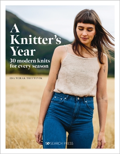 Паперова книга «A Knitter's Year: 30 Modern Knits for Every Season», автор Іда Вірак Треттевік - фото №1