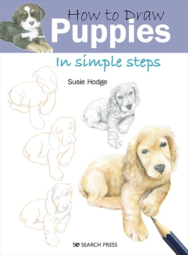 Бумажная книга «How to Draw: Puppies: In Simple Steps», автор Сьюзи Ходж - фото №1