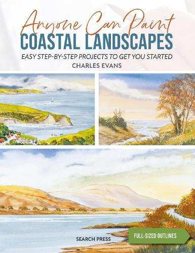 Паперова книга «Anyone Can Paint Coastal Landscapes: Easy Step-by-Step Projects to Get You Started» - фото №1