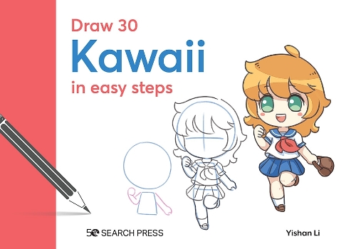 Бумажная книга «Draw 30: Kawaii: In Easy Steps», автор Ишань Ли - фото №1