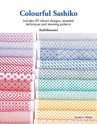 Бумажная книга «Colourful Sashiko: Includes 49 Vibrant Designs, Essential Techniques and Stunning Patterns» - фото №1