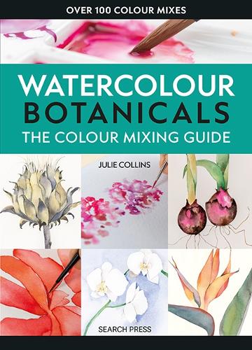 Паперова книга «The Colour Mixing Guide: Watercolour Botanicals», автор Джулі Коллінз - фото №1