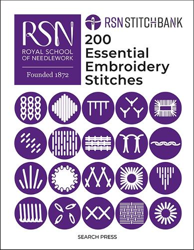 Бумажная книга «RSN Stitch Bank: 200 Essential Embroidery Stitches», автор Королевская школа рукоделия - фото №1