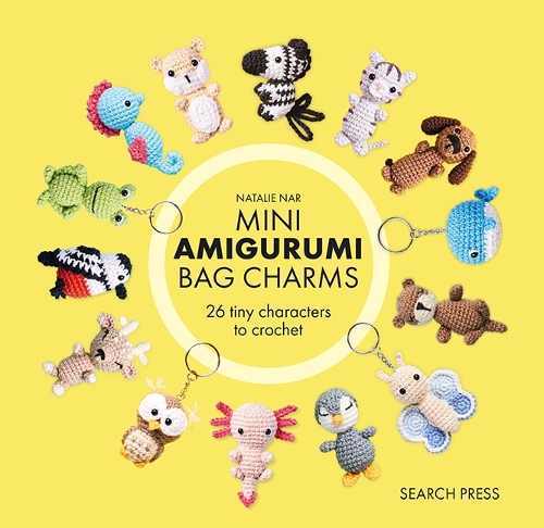 Бумажная книга «Mini Amigurumi Bag Charms: 23 Adorable Keyrings to Crochet», автор Натали Нар - фото №1