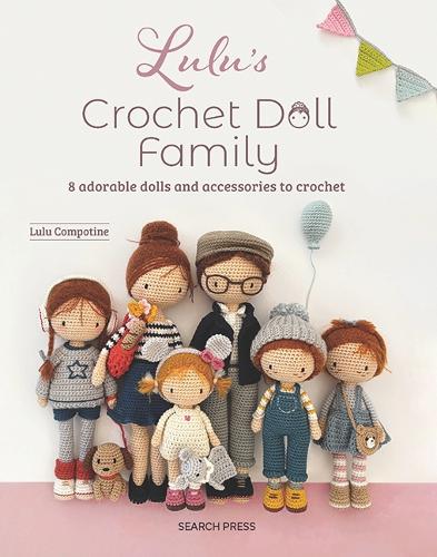 Бумажная книга «Lulu’s Crochet Doll Family: 8 Adorable Dolls and Accessories to Crochet», автор Лулу Компотин - фото №1