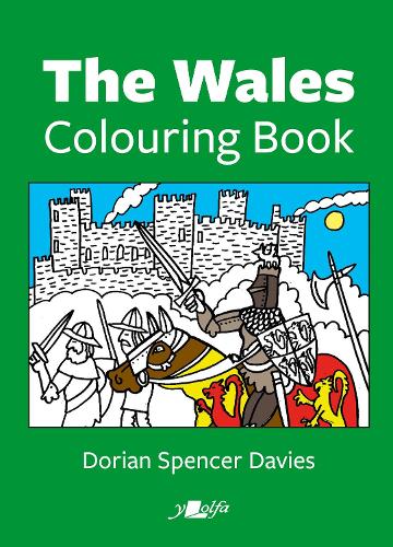 Паперова книга «The Wales Colouring Book», автор Доріан Спенсер Девіс - фото №1