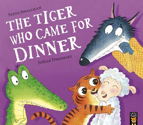 Паперова книга «The Tiger Who Came for Dinner», автор Стів Смолмен - фото №1