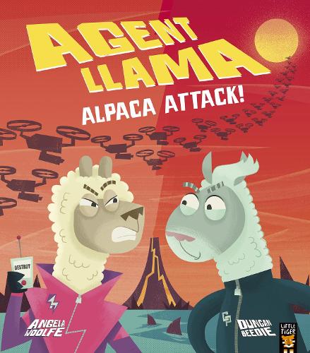 Паперова книга «Agent Llama: Alpaca Attack!», автор Анжела Вулф - фото №1